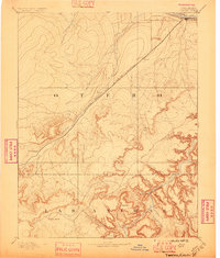 1894 Map of La Junta, CO, 1896 Print