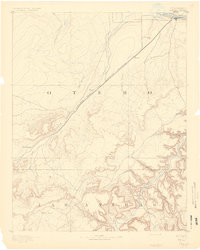 1891 Map of Timpas