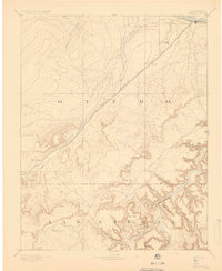 1894 Map of La Junta, CO