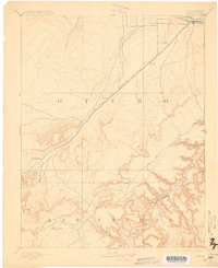 1894 Map of La Junta, CO, 1909 Print