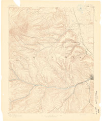 1891 Map of Trinidad