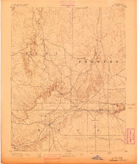 Download a high-resolution, GPS-compatible USGS topo map for Two Butte, CO (1893 edition)