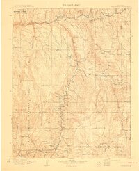 preview thumbnail of historical topo map of Gunnison County, CO in 1911