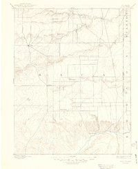 1892 Map of Vilas, 1949 Print