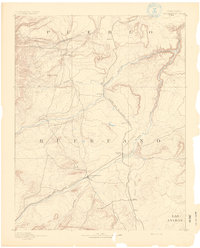 1891 Map of Walsenburg