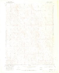 preview thumbnail of historical topo map of Yuma County, CO in 1968
