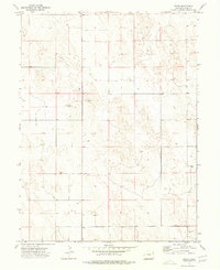 preview thumbnail of historical topo map of Yuma County, CO in 1974