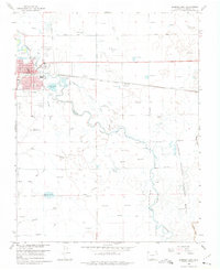 1966 Map of Alamosa East, CO, 1975 Print