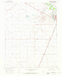 1966 Map of Alamosa, CO, 1971 Print