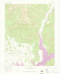 Download a high-resolution, GPS-compatible USGS topo map for Allison, CO (1973 edition)