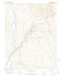 Download a high-resolution, GPS-compatible USGS topo map for Almont, CO (1967 edition)