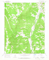 Download a high-resolution, GPS-compatible USGS topo map for Alpine Plateau, CO (1966 edition)
