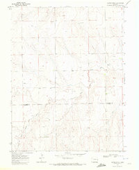 1969 Map of Kit Carson County, CO, 1972 Print