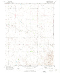 Download a high-resolution, GPS-compatible USGS topo map for Amherst SW, CO (1973 edition)
