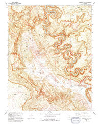 preview thumbnail of historical topo map of Montrose County, CO in 1994