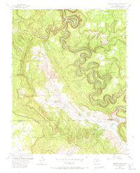 Download a high-resolution, GPS-compatible USGS topo map for Anderson Mesa, CO (1971 edition)