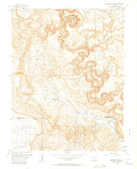 Download a high-resolution, GPS-compatible USGS topo map for Anderson Mesa, CO (1961 edition)