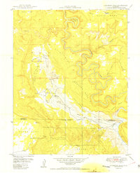 Download a high-resolution, GPS-compatible USGS topo map for Anderson Mesa, CO (1950 edition)