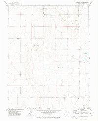 Download a high-resolution, GPS-compatible USGS topo map for Antelope Mesa, CO (1978 edition)