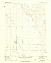 preview thumbnail of historical topo map of Weld County, CO in 1960