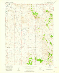 Download a high-resolution, GPS-compatible USGS topo map for Antero Reservoir NE, CO (1957 edition)
