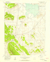 Download a high-resolution, GPS-compatible USGS topo map for Antero Reservoir, CO (1957 edition)