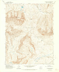 Download a high-resolution, GPS-compatible USGS topo map for Anthracite Range, CO (1968 edition)