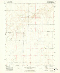 preview thumbnail of historical topo map of Kit Carson County, CO in 1977
