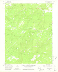 Download a high-resolution, GPS-compatible USGS topo map for Antone Spring, CO (1980 edition)