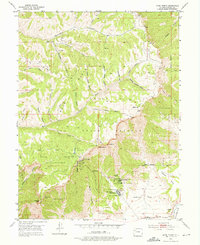 Download a high-resolution, GPS-compatible USGS topo map for Anvil Points, CO (1975 edition)