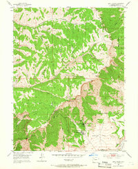 Download a high-resolution, GPS-compatible USGS topo map for Anvil Points, CO (1966 edition)