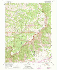 Download a high-resolution, GPS-compatible USGS topo map for Anvil Points, CO (1984 edition)