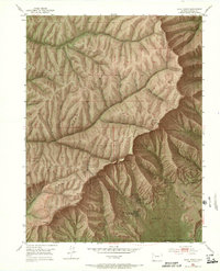 Download a high-resolution, GPS-compatible USGS topo map for Anvil Points, CO (1967 edition)