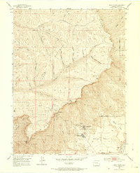 Download a high-resolution, GPS-compatible USGS topo map for Anvil Points, CO (1966 edition)