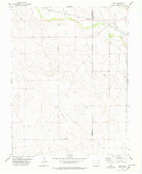 Download a high-resolution, GPS-compatible USGS topo map for Aroya, CO (1978 edition)