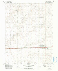 1979 Map of Arriba, CO