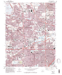 Download a high-resolution, GPS-compatible USGS topo map for Arvada, CO (1994 edition)