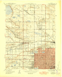 1950 Map of Arvada