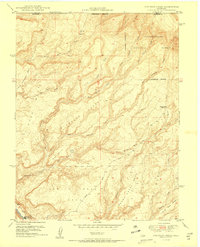 Download a high-resolution, GPS-compatible USGS topo map for Atkinson Creek, CO (1950 edition)