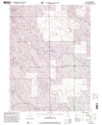 Download a high-resolution, GPS-compatible USGS topo map for Avalo, CO (2000 edition)