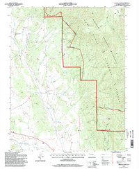 Download a high-resolution, GPS-compatible USGS topo map for Badito Cone, CO (1998 edition)