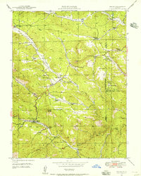 Download a high-resolution, GPS-compatible USGS topo map for Bailey, CO (1956 edition)