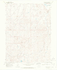 Download a high-resolution, GPS-compatible USGS topo map for Bakers Peak, CO (1972 edition)