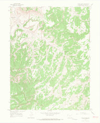 Download a high-resolution, GPS-compatible USGS topo map for Banta Ridge, CO (1968 edition)