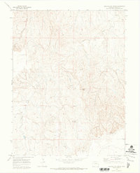 Download a high-resolution, GPS-compatible USGS topo map for Barking Dog Spring, CO (1973 edition)