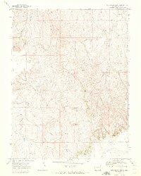 1970 Map of Barking Dog Spring, 1973 Print