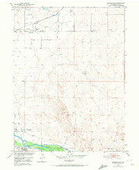 Download a high-resolution, GPS-compatible USGS topo map for Barnesville, CO (1972 edition)