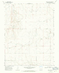preview thumbnail of historical topo map of Prowers County, CO in 1968