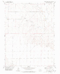 Download a high-resolution, GPS-compatible USGS topo map for Barrel Springs Draw, CO (1978 edition)