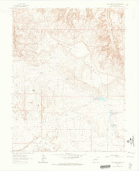 Download a high-resolution, GPS-compatible USGS topo map for Battleship Rock, CO (1964 edition)